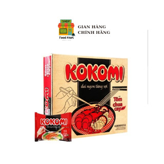 Thùng Mì KOKOMI Tôm Chua Cay 65G 30 Gói