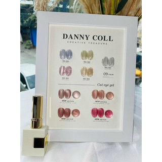 Sét sơn mắt mèo 9 màu danny coll tặng kèm bảng màu + cân nam châm