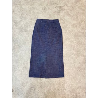 Chân váy midi mixxo dinem xẻ tà