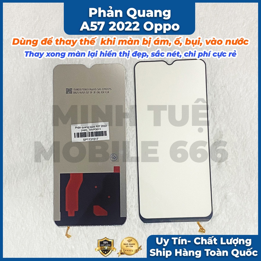 Phản quang điện thoại oppo a57 2022/ a57s/ a57e/ a77 4g/ a17/ Aa17k/ a17s/ one plus n20se
