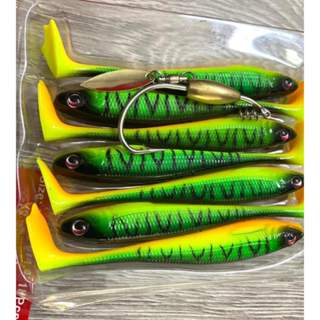 Mồi mềm NFF kết hợp lưỡi Ar15 , độ dài mồi 9cm-7cm lure cá lóc