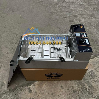 Bếp chiên nhúng điện đơn 12 lít công suất 2500W