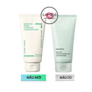 [MẪU 2024] - Sữa Rửa Mặt Chiết Xuất Từ Trà Xanh Innisfree Green Tea Foam Cleanser 150ml