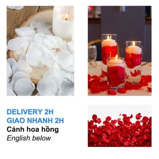 Cánh hoa hồng nhiều mẫu Happy Anni - Rose petals hpni47