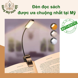 Đèn đọc sách nhỏ gọn bán chạy nhất Mỹ - Đèn đọc sách siêu mini Gritin- Pin sạc usb- Hàng Mỹ Sale Of