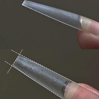 [Phu Kien Nail Chinh Hang]Móng úp chia vạch sẵn
