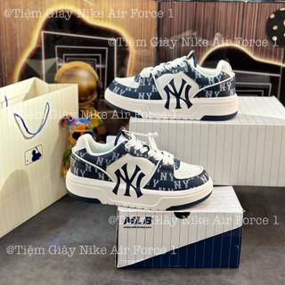 Giày thể thao mlb chunky liner denim new york yankees sox