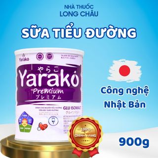 Sữa cho người tiểu đường bổ sung chất dinh dưỡng cho người tiểu đường và tiền đái tháo đường yarako premium glu isomalt