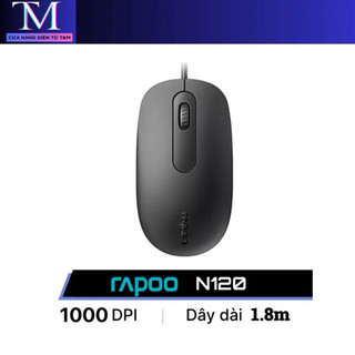 Chuột Máy Tính Có Dây Rapoo N120 - Bảo Hành 2 Năm Chính Hãng