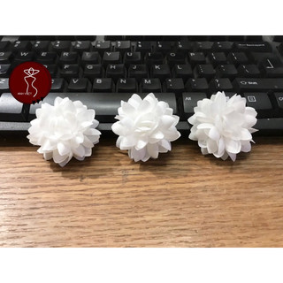 Hoa ngọc trà cài áo váy size 5cm