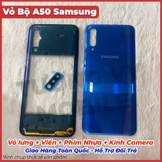 Vỏ Lưng A50 Samsung (Vỏ lưng, Viền, Phím Nhựa, Kính Camera)