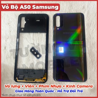 Vỏ Lưng A50 Samsung (Vỏ lưng, Viền, Phím Nhựa, Kính Camera)