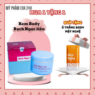 Bạch ngọc Liên Body dưỡng trắng da 90gam + Tặng ủ trắng body mật nghệ