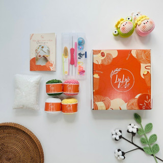  Set Móc Len Cho Người Mới Bắt Đầu Set Len Tự Làm Kèm Dụng Cụ Móc Len Và Sách Hướng Dẫn LYLYCRAFT 