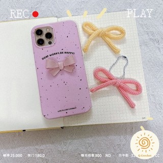 Móc khóa nơ len handmade 🎀 (ib chọn màu)