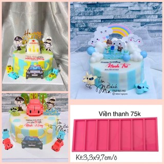 Khuôn silicon viền thanh lớn
