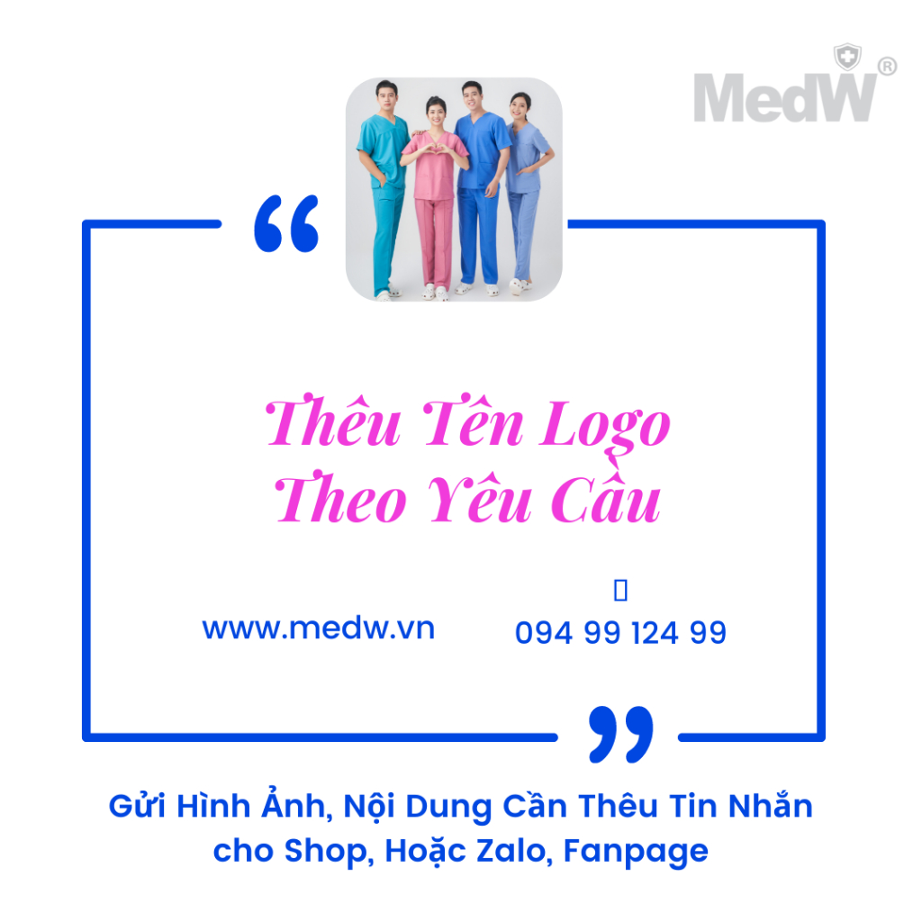 Thêu Tên Logo Theo Yêu Cầu