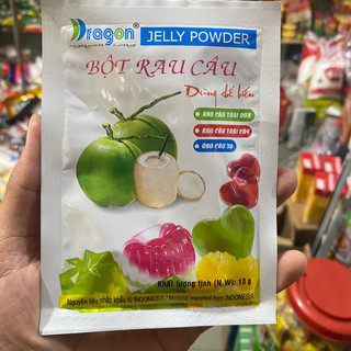 Bột rau câu dragon jelly powder gói 15g