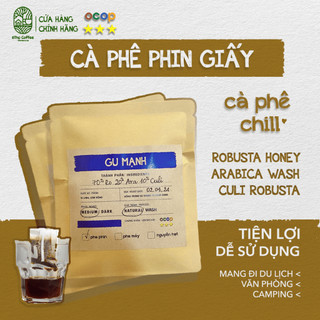Cà phê phin giấy tiện lợi drip bag coffee - 6thọ coffee