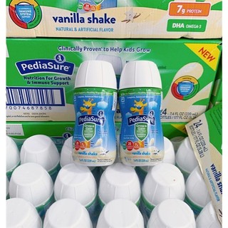 THÙNG 24 CHAI SỮA PEDIASURE FIBER HƯƠNG VANILLA 237ML