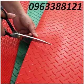 (GIÁ SỐC) Thảm nhựa chống trượt hình que diêm lót sàn xe DÀY 1.3mm chắc chắn, kích thước cắt theo yêu cầu