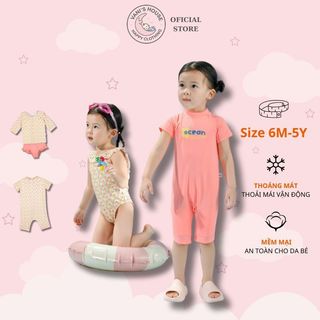 Bộ đồ bơi cho bé gái mùa hè chaang olympia boss2024d05