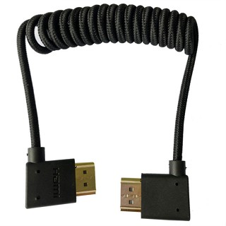 Dây cáp xoắn HDMI - HDMI đầu cong, tốc độ cao - Màu ngẫu nhiên
