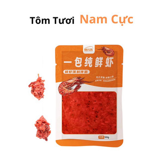 Tôm Tươi Nam Cực- Mồi câu cá tăng để độ đạm cho cám