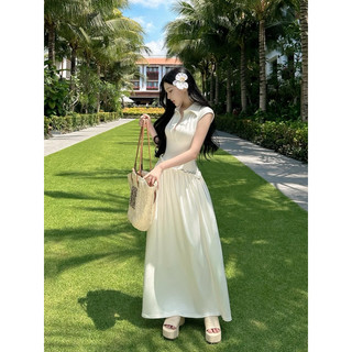 Đầm sát nách dáng dài cocobebe siêu đẹp