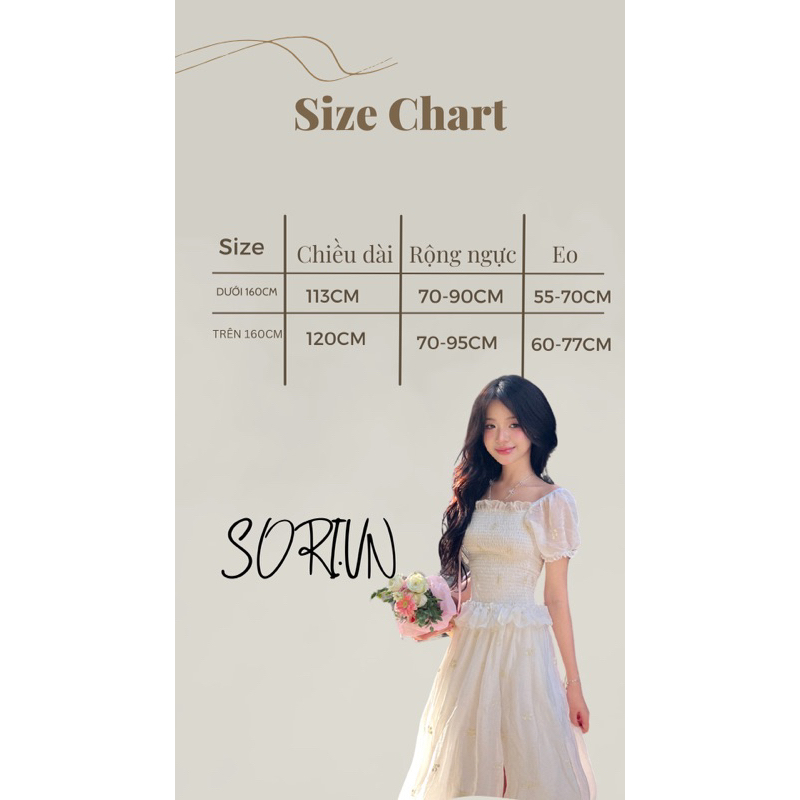 [SORI.VN] ĐẦM VÁY MAXI DÀI TRỄ VAI CỔ VUÔNG TAY PHỒNG XẺ TÀ ĐI BIỂN VẢI TƠ THÊU | BigBuy360 - bigbuy360.vn