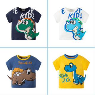 BST áo thun hoạ tiết khủng long Betop  cho bé trai A76 -TOPZKIDS