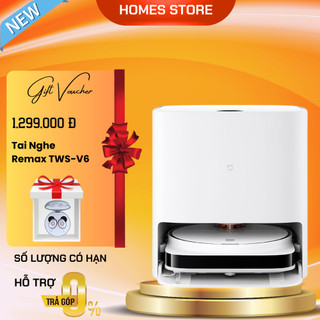 Robot hút bụi lau nhà xiaomi mijia pro tự giặt sấy giẻ tự động, khử khuẩn uv - hàng nội địa 99% a16