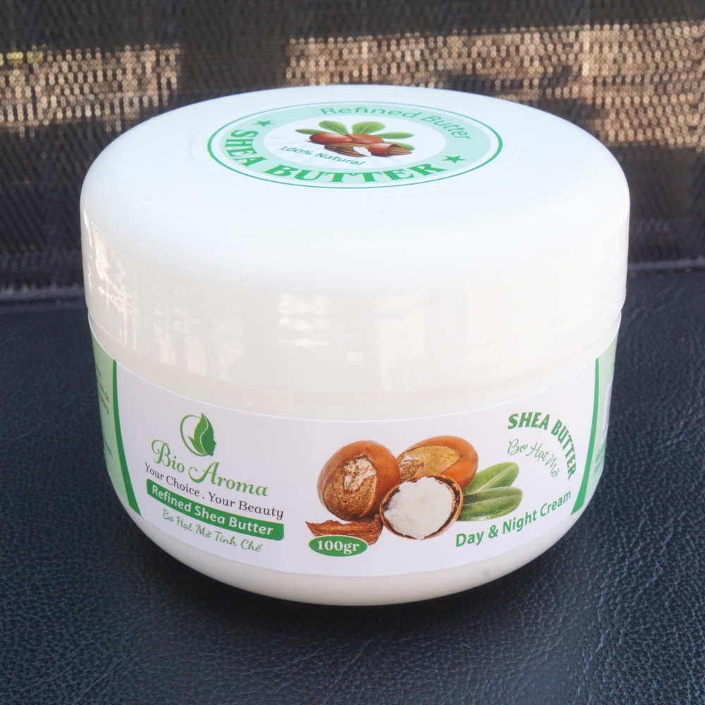 Bơ hạt mỡ - Shea Butter 100gr | Bio Aroma