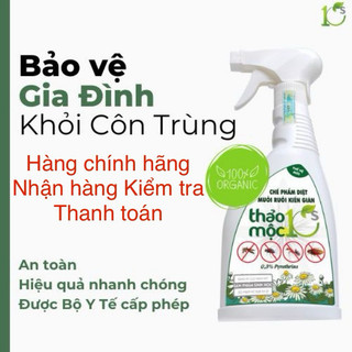 Xịt thảo mộc 10s diệt muỗi, kiến gián, Thảo mộc sinh học - An toàn hiệu quả