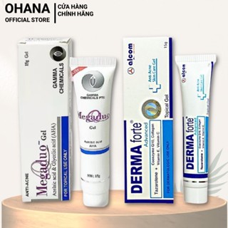 Gel giảm mụn ẩn, giảm thâm, dưỡng da Gamma Megaduo, Derma Forte 15g