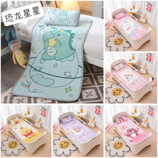 Chiếu điều hoà cao su non Latex Tencel 5D cho bé đi học, chiếu điều hoà mùa hè cho bé mát lạnh kích thước 50-1m2