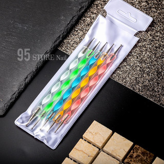 Set 5 cây bút chấm bi 2 đầu nhiều kích thước