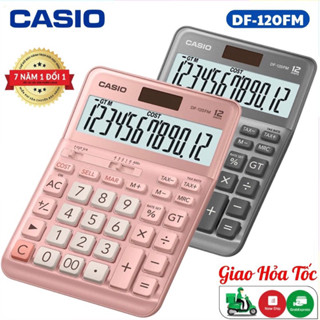[Chính Hãng - Giá Sỉ] Máy tính Casio DF-120FM  Dành cho Shop bán hàng, kế toán, văn phòng