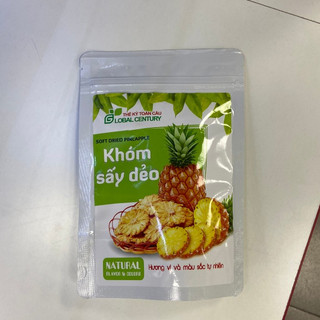 Khóm/Dứa/Thơm Sấy Khô Dẻo Phát Vũ Đạt Gói 90G