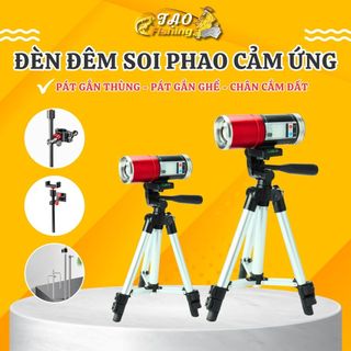  Đèn soi phao câu đài cảm ứng chuyên dùng câu cá ban đêm siêu sáng phụ kiện tùy chọn 