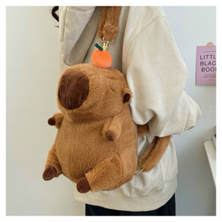 Balô hình hoạt hình Capybara cho bé siêu mềm mịn(ko đựng sách hay quần áo đc bạn nhé)