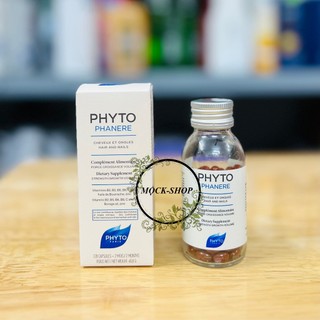 Viên uống PHYTO Phanere hỗ trợ mọc tóc, dưỡng móng - hộp 120v Phytophanere