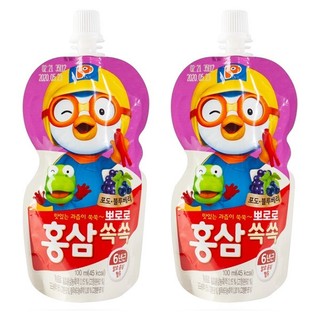 Nước Hồng Sâm Pororo - 100ml