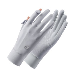 Găng tay nữ chống nắng M brand UPF50+ bằng lụa băng thoáng khí thân thiện với làn da có thể chạm màn hình cảm ứng