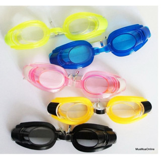  Kính Bơi Nhiều Màu Cho Bé Trai Bé Gái Tặng Kèm Nút Tai Mũi 