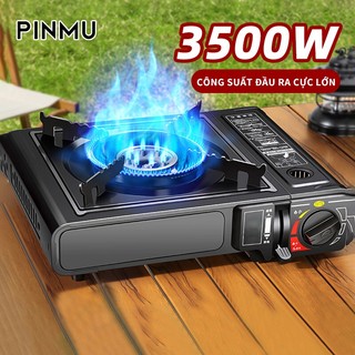  Bếp ga mini PINMU Chống Nổ chống rỉ Công Suất 3500W tiện lợi mạng đi cắm trại dã ngoại 