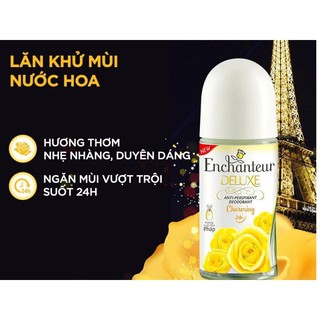 Lăn khử mùi Enchanteur hương nước hoa Pháp 50ml