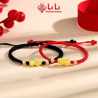 Lắc tay bạc cặp đôi lili s999 cao cấp hình tỳ hưu may mắn serena lili_103723