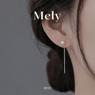 Mely - bông tai ngọc trai nhân tạo dài 012