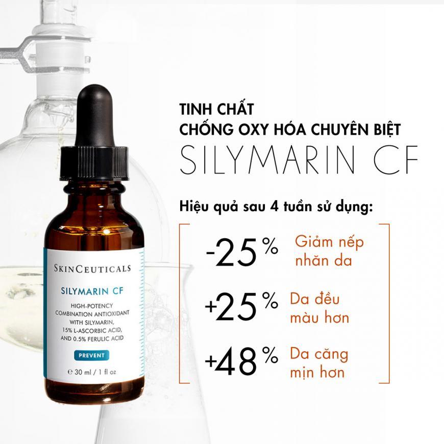 Serum Chống Oxy Hóa Cho Da, Làm Sáng, Làm Đều Màu Da Và Giảm Mụn SkinCeu Silymarin CF 30ml